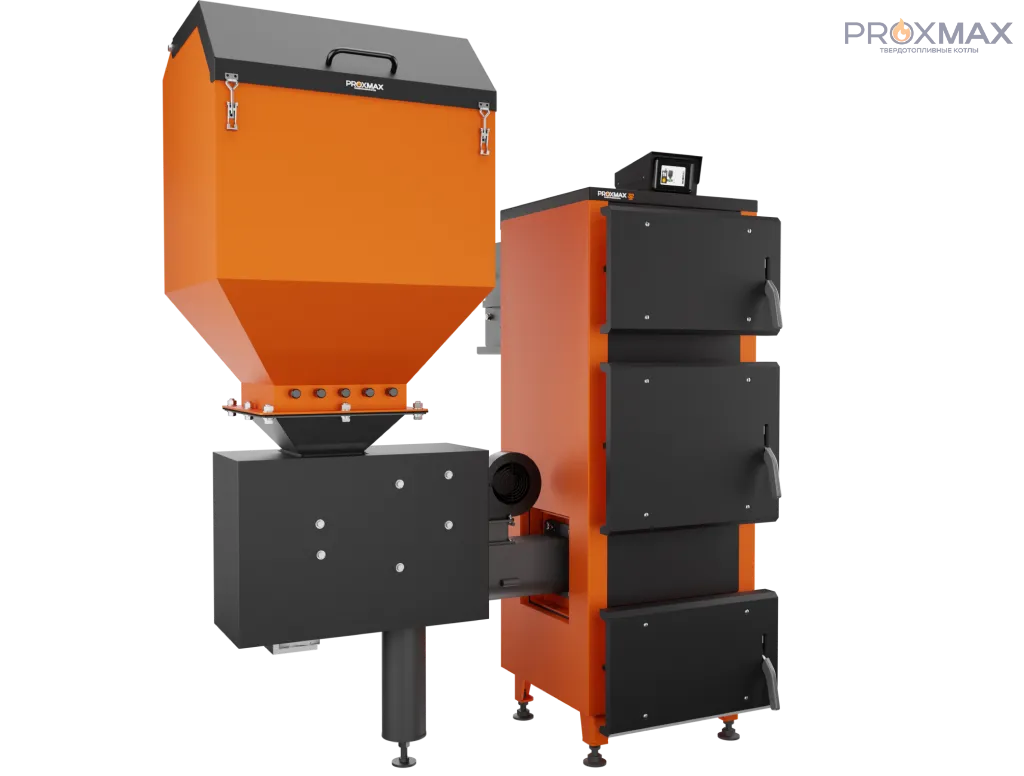Котел с бункером PROXMAX PELLET 32 KW 471L